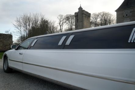 Location de limousine durant un mariage